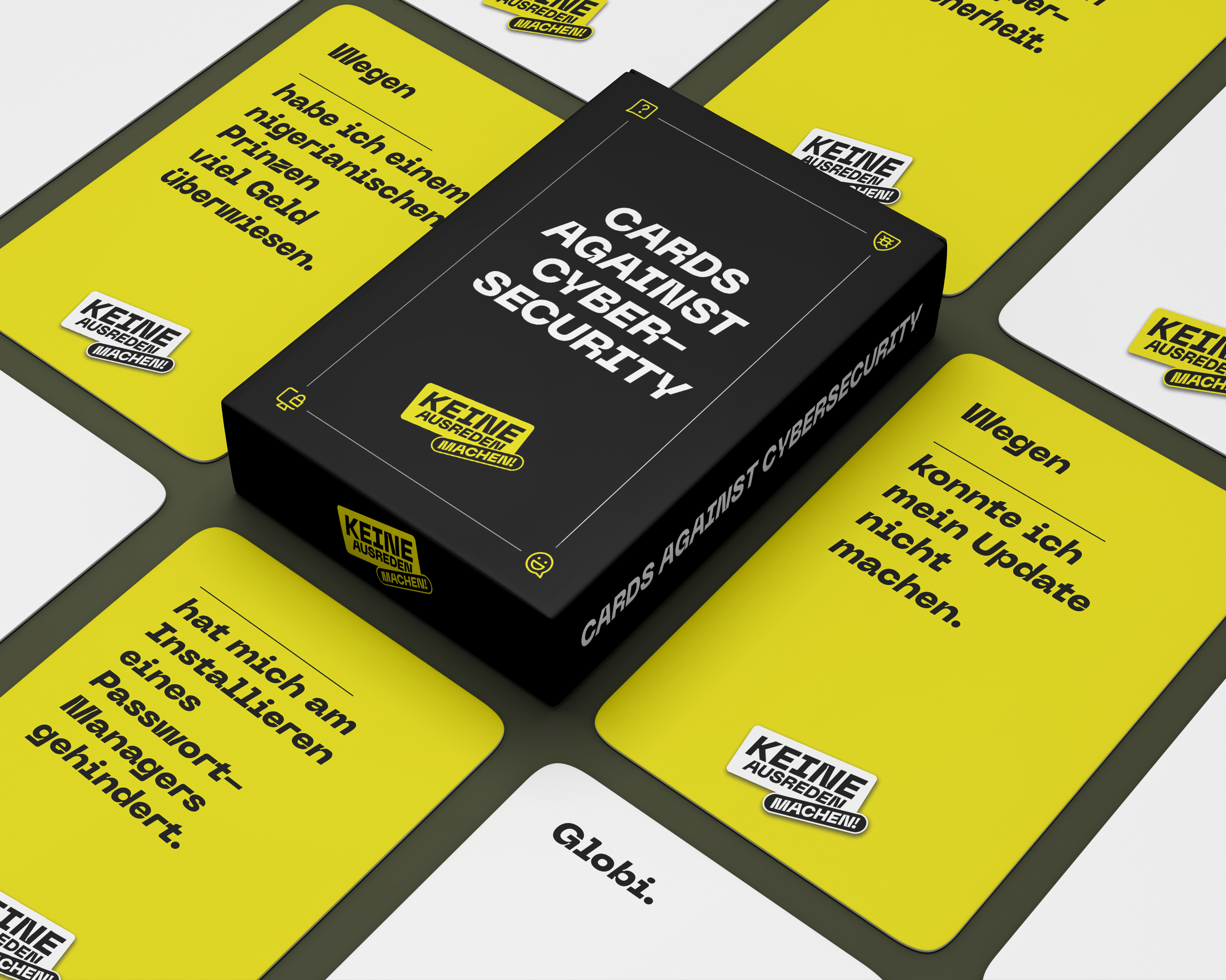 Ein Bild des Kartenspiels Cards Against Cyber Security