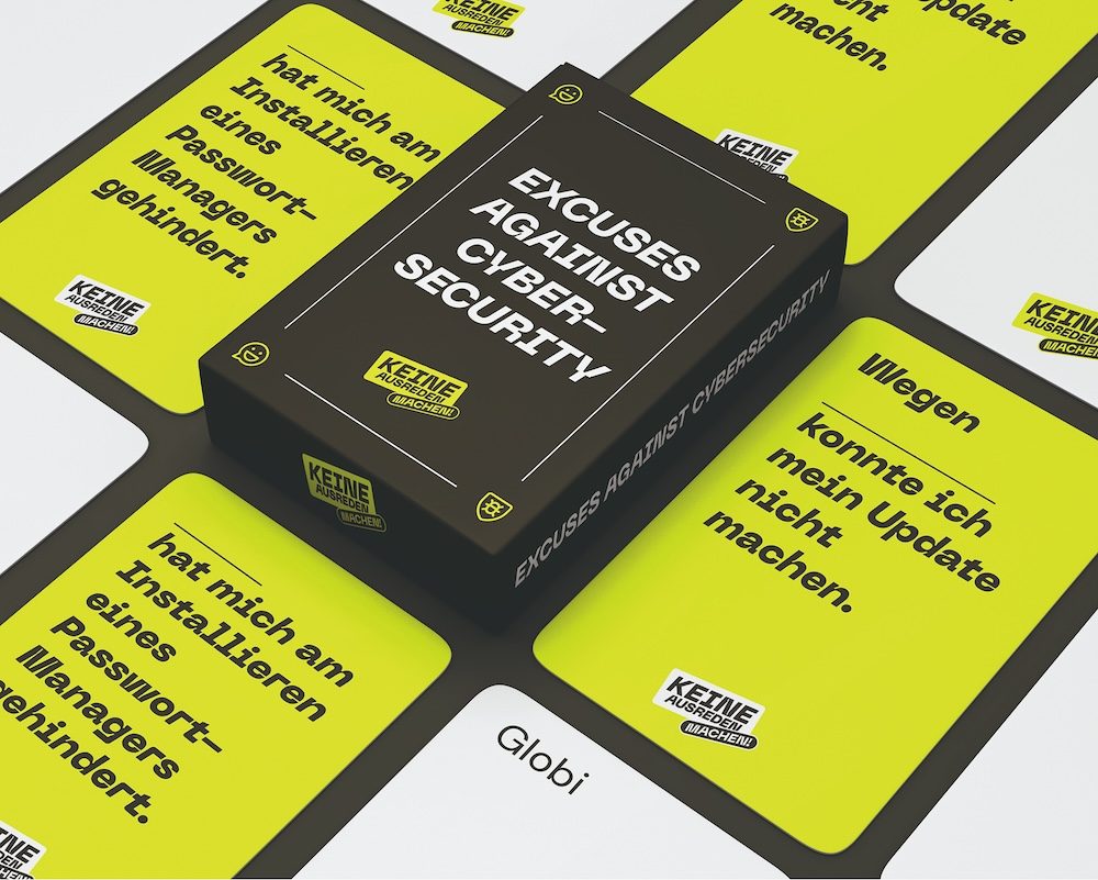 Ein Bild des Kartenspiels Cards Against Cyber Security